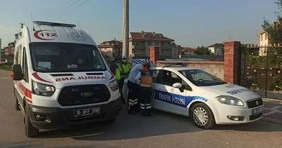 Takla atan otomobilin alkollü sürücüsü polisi suçladı!