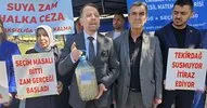 Kapaklı’da su fiyatlarına tepki için imza kampanyası