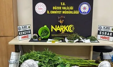 Düzce’de uyuşturucu operasyonu: Evi seraya çevirmiş! #duzce