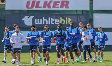 Trabzonspor’da, Fatih Karagümrük maçı hazırlıkları sürüyor