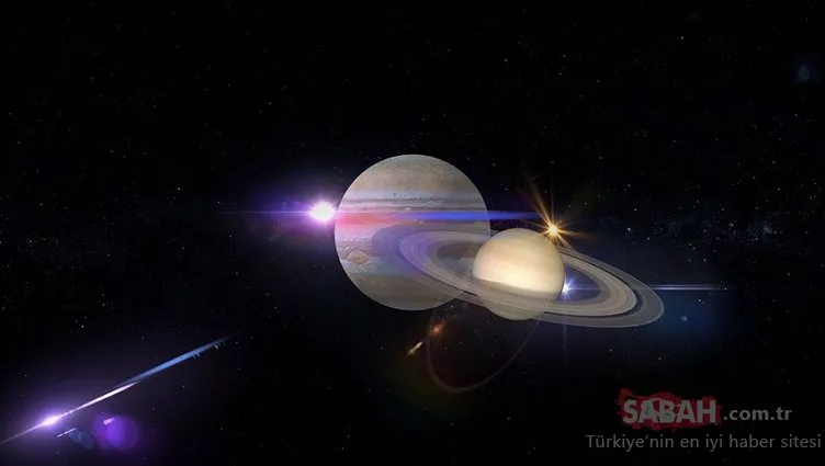Son Dakika: Tarihi gün geldi! Jüpiter ve Satürn çift gezegeni olayı en son 1226’da gerçekleşti!
