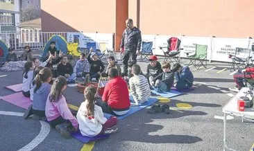 Minik öğrenciler yaşayarak öğreniyor