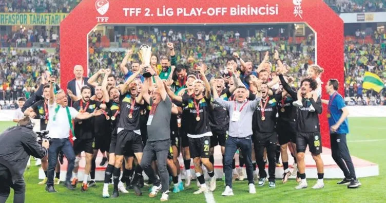 Şampiyon Şanlıurfa Spor Toto 1. Lig’de