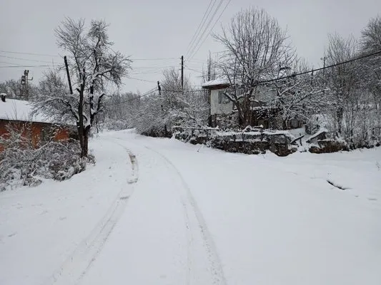 Karabük’te yüksek kesimlerde kar kalınlığı 20 cm’ye ulaştı