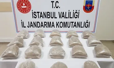 İstanbul’da dev uyuşturucu operasyonu: 25 kilo eroine yakalandı