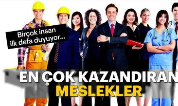 Günümüzde en çok kazandıran meslekler