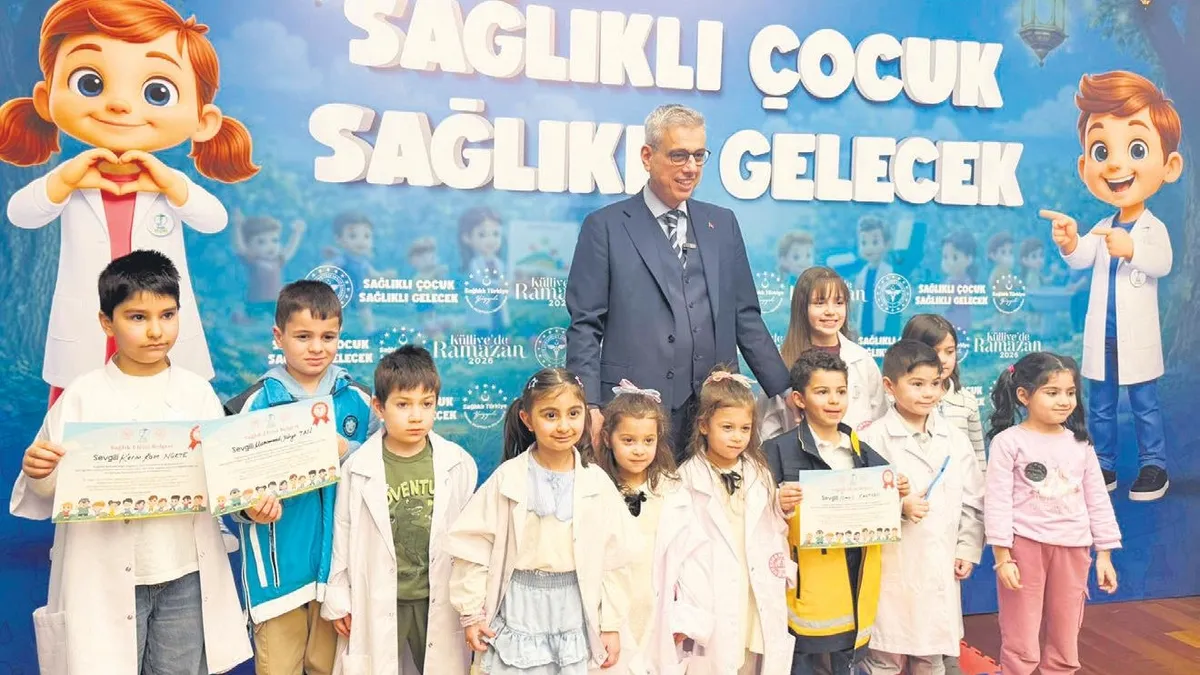13 günde 15 bin çocuğa sağlık eğitimi