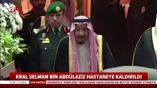 Son dakika: Suudi Arabistan Kralı Selman Bin Abdülaziz hastaneye kaldırıldı | Video