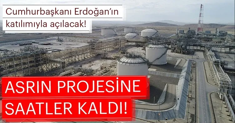 Türkiye ve Avrupa’nın en büyük enerji projesi ’TANAP’ bugün açılıyor