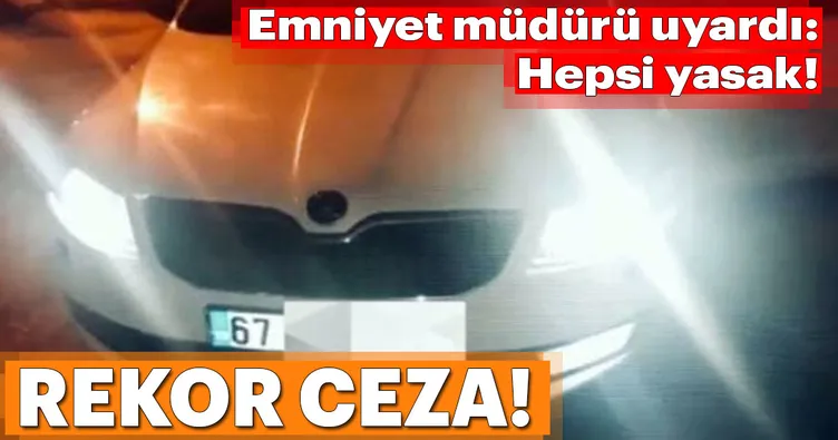 Emniyet müdürü uyardı: İzinsiz yasak