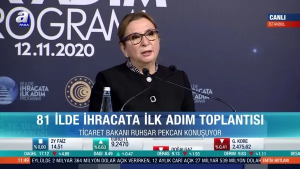 Ticaret Bakanı Ruhsar Pekcan: Yeni bir atılım gerçekleştiriyoruz