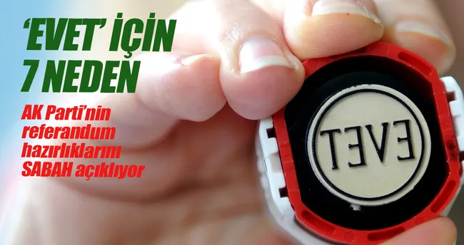 ‘Evet’ için 7 neden