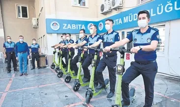 Mersin’de scooterlı zabıta dönemi