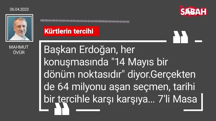 Mahmut Övür | Kürtlerin tercihi