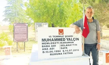‘Ben de şehit olmak için dışarıya çıktım, oğluma nasip oldu’ #karaman