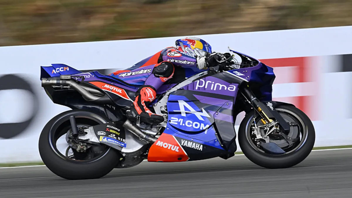 Toprak Razgatlıoğlu, MotoGP sprint yarışını tamamlayamadı! Toprak Razgatlıoğlu, MotoGP sprint yarışını tamamlayamadı!