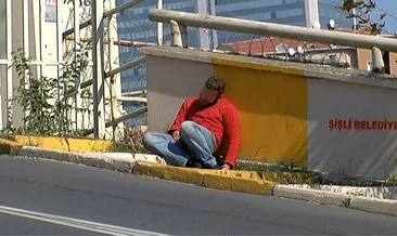 İstanbul’un göbeğinde ibretlik görüntü