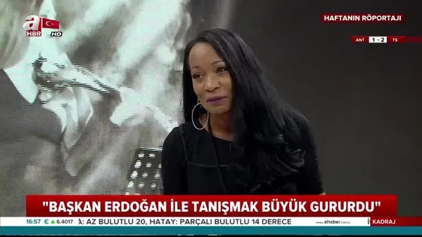 Dünyaca ünlü sanatçı Della Miles: Erdoğan gibi bir başkanınız olduğu için çok gururlanmalısınız