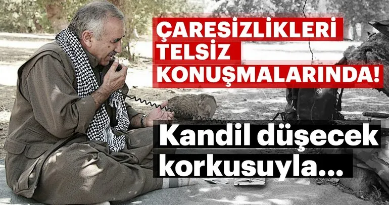 Zagros temizlendi, Murat Karayılan’ın çaresizliği telsiz konuşmalarına yansıdı
