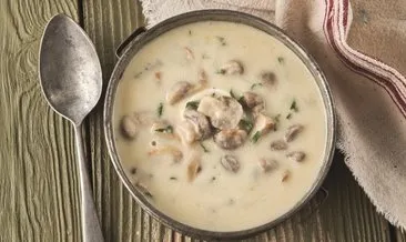 Yoğurtlu mantarlı çorba tarifi