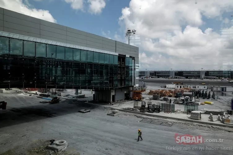 Ulaştırma Bakanı Cahit Turhan üçüncü havalimanını inceledi