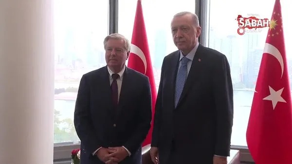 Cumhurbaşkanı Erdoğan, ABD’li Senatör Lindsey Graham’ı kabul etti | Video