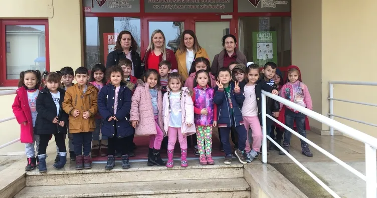 Minik öğrenciler bir araya geldi