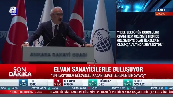 Bakan Elvan: Ekonominin temel rotasını belirledik