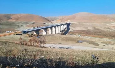 Erdoğan’ın talimatıyla yapımına başlanan köprüde sona gelindi