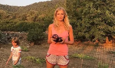 Karolina Kurkova kankasına bodrum’u gezdirdi