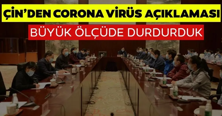 Son dakika: Çin Ulusal Sağlık Komisyonu: Korona virüs salgınını büyük ölçüde durdurduk