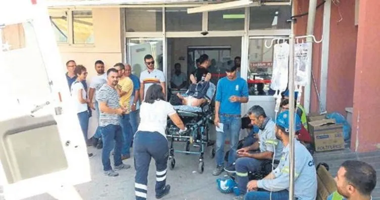 Rahatsızlanan işçiler hastanelere akın etti