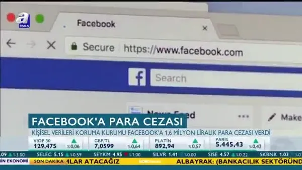 Facebook'a para cezası