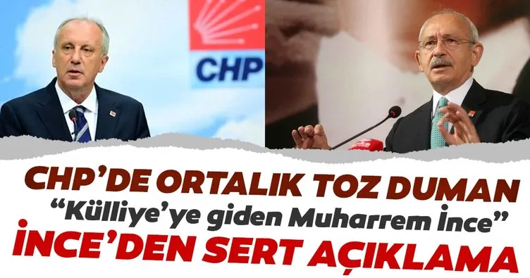 CHP'li İnce, Kılıçdaroğlu'nu topa tuttu: Bu kumpasın arkasında CHP Genel Merkezindeki çete var