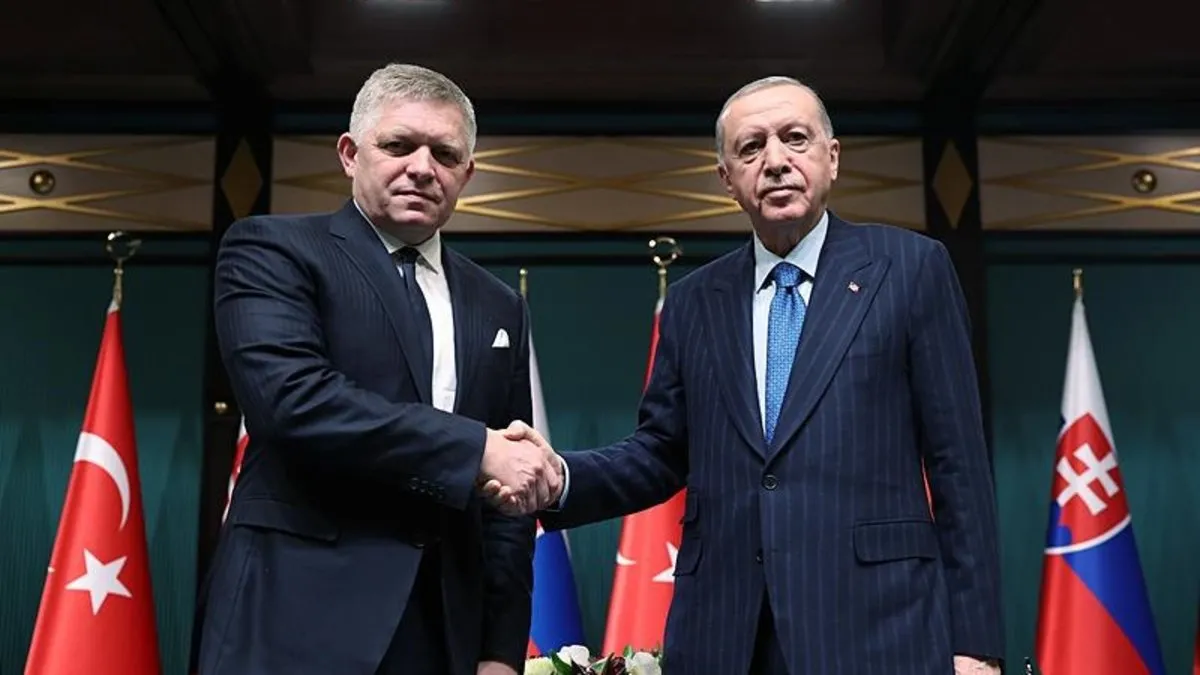 Slovakya Başbakanı Fico'dan Başkan Erdoğan’a: “Çok büyük bir uluslararası aktörsünüz”