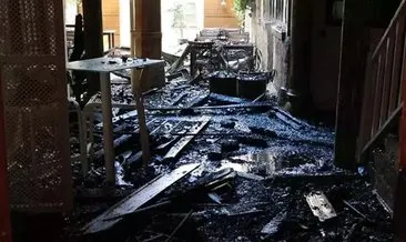 Butik oteldeki yangında ölen 2 kişi, katları bağlayan ahşap merdiven yanınca dışarı çıkamamış #antalya