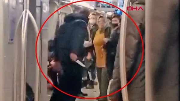Kadıköy'de metrodaki bıçaklı saldırının görüntüleri ortaya çıktı! Bıçaklı dehşet olayında son dakika gelişmesi
