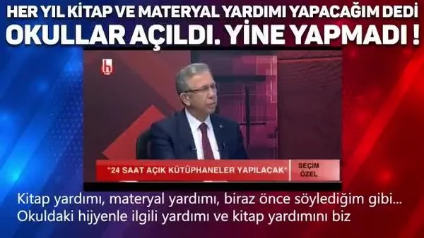 CHP’li Ankara Büyükşehir Belediyesi Başkanı Mansur Yavaş bir sözünü daha yerine getirmedi! | Video