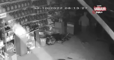 Oto servisi hırsızlarından 12 dakikada 300 binlik vurgun kamerada | Video