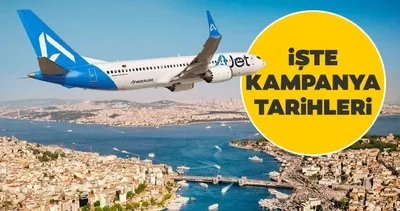 AJet’ten açıklama geldi: %40 oranında indirimli biletler satışta!