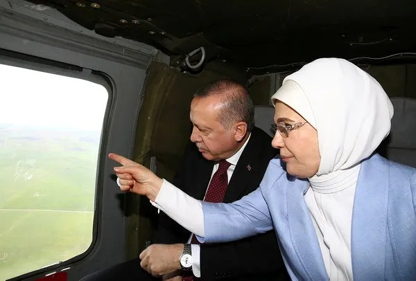 Cumhurbaşkanı Erdoğan'ın Siirt 6. Olağan İl Kongresi'nden yansıyan kareleri