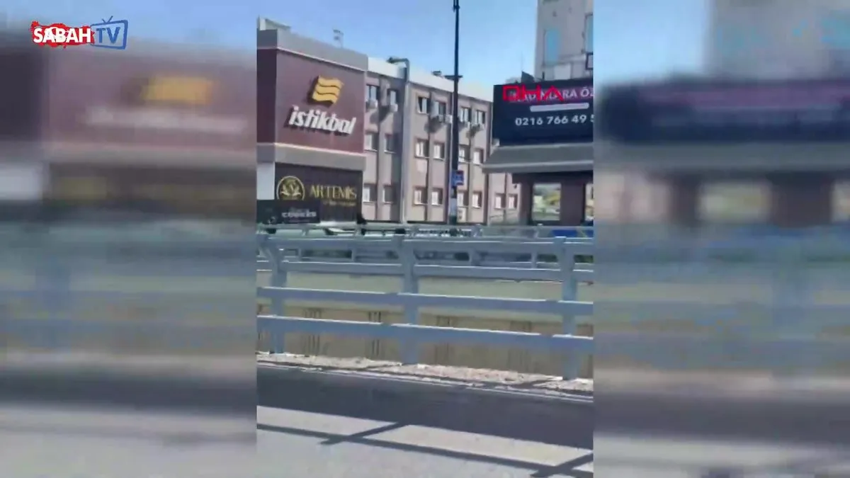 Ümraniye'de soygun girişimi: Kuyumcu ateş açınca böyle kaçtılar! | Video