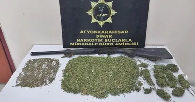 Sandıklı’da narkotik baskını! 325 gram uyuşturucu madde ele geçirildi