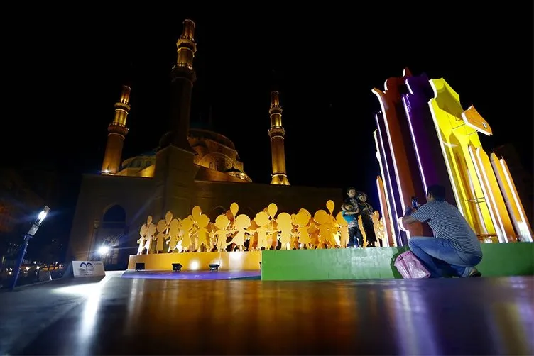 Ramazan’da Beyrut ışıl ışıl