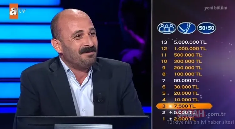 Kim Milyoner Olmak İster?’e damga vurdu! Kim Milyoner Olmak İster?’de eğlenceli anlar!