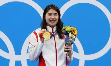 Çinli Yufei Zhang olimpiyat rekoru