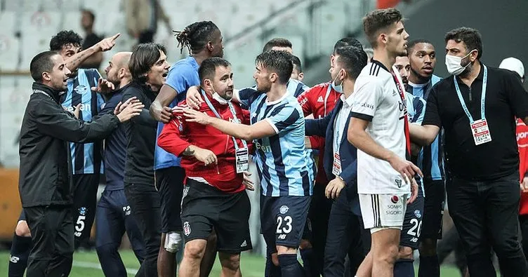Beşiktaş’ın 4 antrenörü ve 2 kulüp görevlisi PFDK’ye sevk edildi! Balotelli...