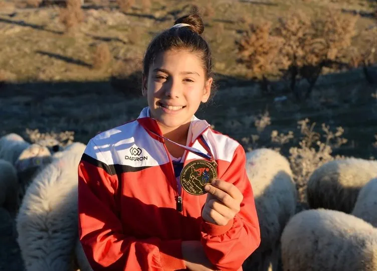 Çoban kız Balkan şampiyonu oldu