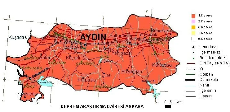 Türkiye'nin deprem haritası - Galeri - Türkiye