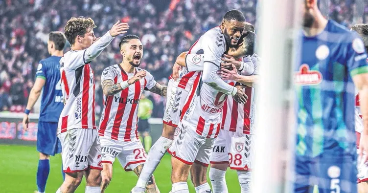 Samsunspor’dan gövde gösterisi!